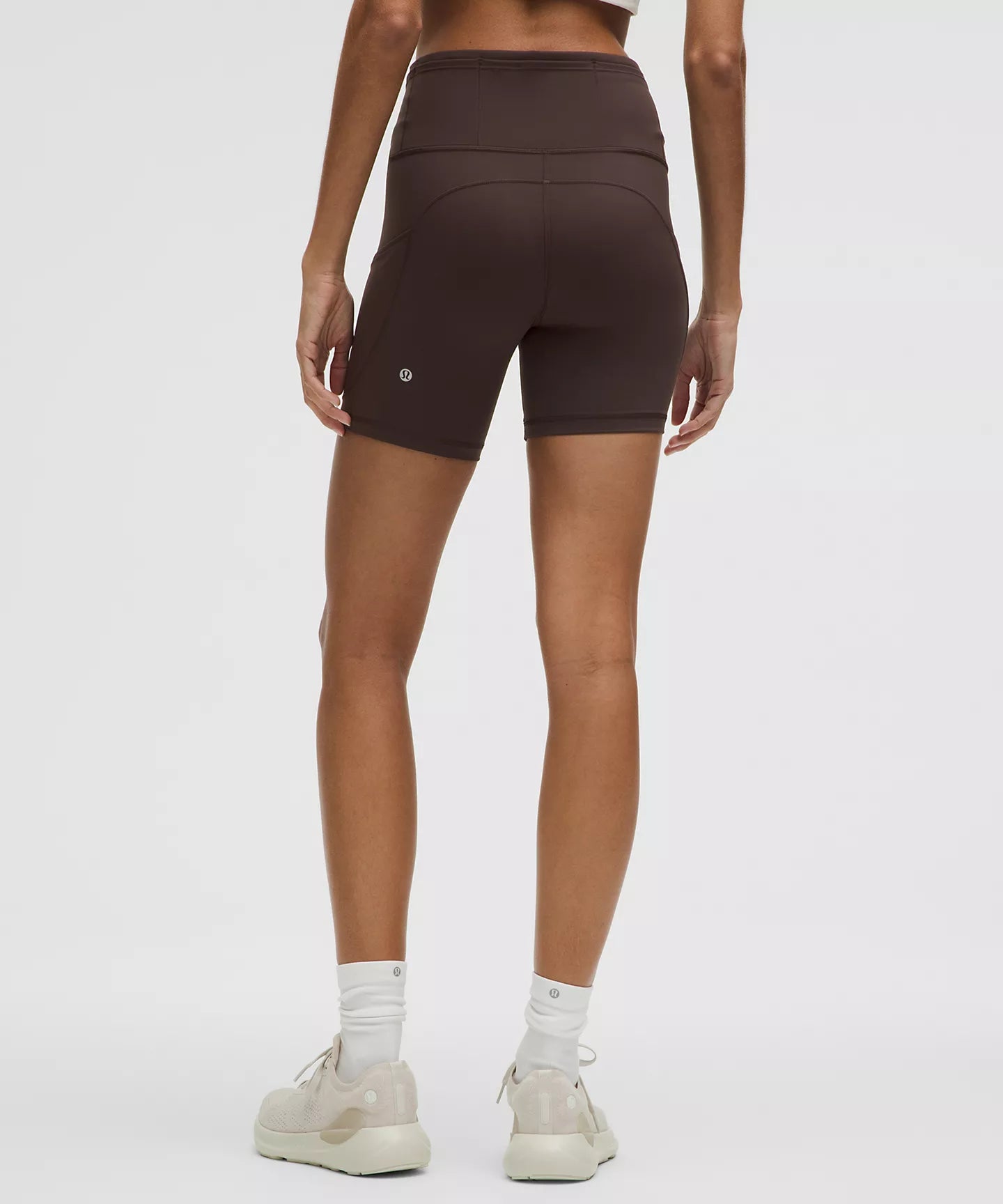 brown biker shorts
