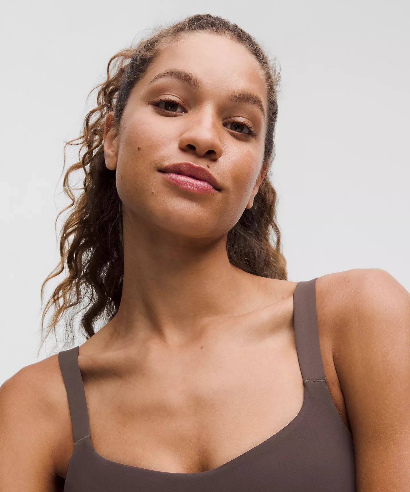 brown sports bra